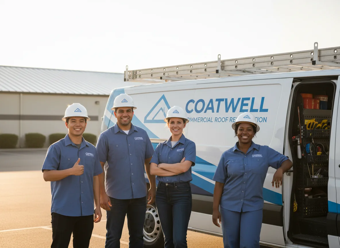 Commercial roof coating company in Middle Village, NY